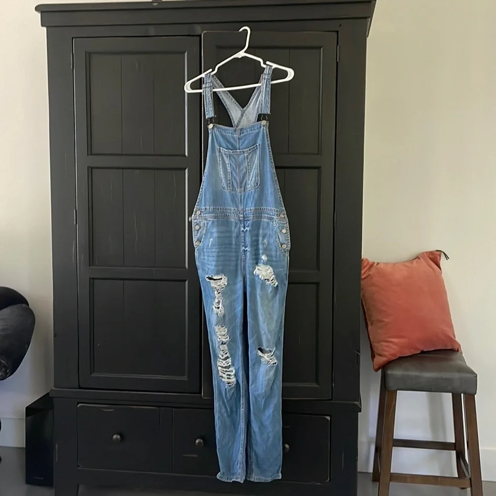 Denim Overalls by Tricot (Women’s S) - Picture 1 of 5